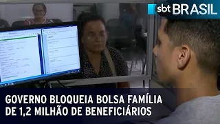 Governo bloqueia Bolsa Família de 1,2 milhão de beneficiários | SBT Brasil (12/04/23)