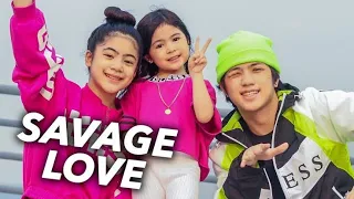 SAVEGE LOVE - Jason Derulo Siblings Dance (Family Assemble) | Ranz kyle & Niana Guerrero Ft. Natalia