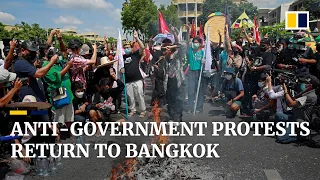 Thai protesters back on the streets to mark Siamese Revolution that ended absolute monarchy