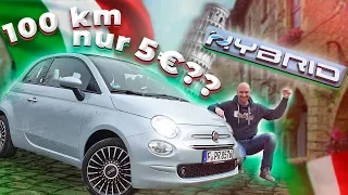 Der neue FIAT 500 Hybrid - GÜNSTIGER fahren als mit ELEKTRO?