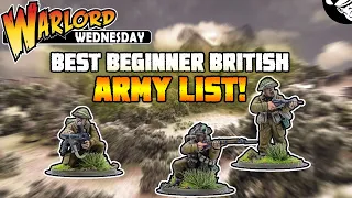 My Beginner British Army List! | Bolt Action!