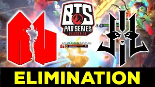 ARMY GENIUSES vs LILGUN - ELIMINATION SERIES !!! BTS PRO SERIES 12 SEA DOTA 2