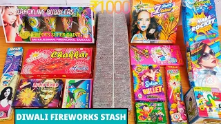 DIWALI FIREWORKS STASH 2020 | CRACKER STASH 2020 | FIRECRACKERS STASH 2020 | DIWALI STASH 2020 PART8