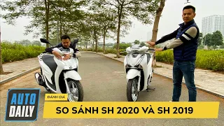 So sánh Honda SH 2020 và SH 2019: Đời mới đẹp thế này sao lại đi mua đời cũ???
