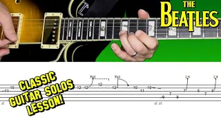 Beatles - Get Back - guitar solo lesson with tabs!