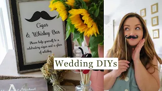 Let's get this party started! DIY Ideas for a Wedding Party 👰🤵