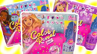 Barbie Color Reveal Peel Mermaid, Unicorn, Fairy Fashion Reveal Peel 2 Reveal Barbie Dolls