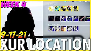 destiny 2 - where is xur today location & new inventory this week - xur inventory exotics & weapon