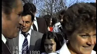 1990 falusi esküvő,kikérés Közép-Ddunántúl