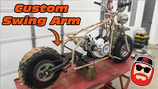 Custom Mini Bike Swing Arm ~ 301cc Coleman CT200U-EX