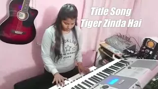 Pranay Jain Drummer 24 - Theam of Tiger Zinda hai... Synthesizer by Pianist Saloni jain