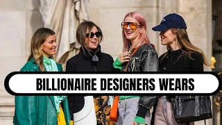 BILLIONAIRE DESIGNERS WEARS