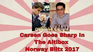 Magnus Carlsen vs Fabiano Caruana: Altibox Norway Blitz 2017