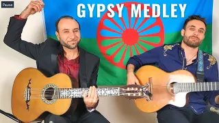 Gypsy Medley - Vadim & Sasha KOLPAKOV (VS Guitar Duo) | 7 & 6 string guitars