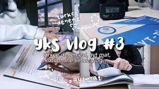 Sessiz vlog, türkçe denemesi, bolca ayt matematik