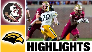 #4 Florida State vs Southern Miss Highlights | College Football Week 2 | 2023 College Football