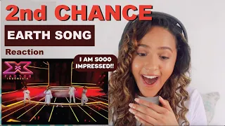 2ND CHANCE - EARTH SONG (Michael Jackson) - X Factor Indonesia 2021| REACTION!!