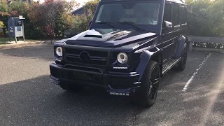 Обвес Brabus Wide Star с карбоновыми элементами   на mercedes w463, лучшее качество