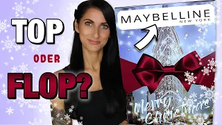 UNBOXING Maybelline ADVENTSKALENDER 2020 | Maybelline Adventskalender INHALT | Frühlingsrolina