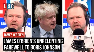 James O'Brien's farewell message to Boris Johnson | LBC