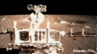 Footage released of China Jade Rabbit moon landing