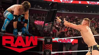 AJ Styles vs. The Miz - No Disqualification Match: Raw, Aug. 8, 2022