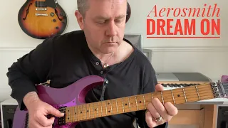 Aerosmith Dream On Guitar Lesson (Guitar Tab)