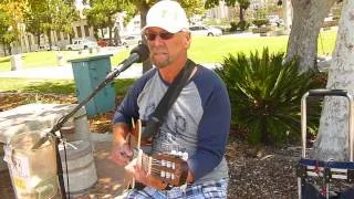 Summer Time in San Diego - Busking with Roland Cube Street