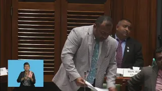 Fijian Minister for Health responds to question on Tertiary Health Care