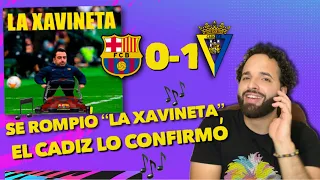 Se Rompió LA XAVINETA. El Cádiz Lo Confirmó 🎶 Era Mentira Todo #xavi