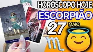 🙏 DEUS TE AVISE🙌🏼 AVISO❗ Horoscopo do dia de hoje ESCORPIÃO 27 maio 2023 ♏️tarô Escorpião 27 maio