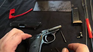Disassemble Walther TPH Cal.6,35 25.ACP