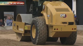 Cat® CS56B Vibratory Soil Compactor Demo | From CONEXPO 2020