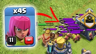 Using Funny Clan Castle Troops! (Hilarious Results)