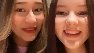 Daneliya Tuleshova and Zere Amirbekova live on Instagram on October 17, 2020 (SUBTITLES)