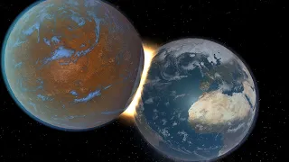 Planet X Collision w/ Earth - Universe Sandbox