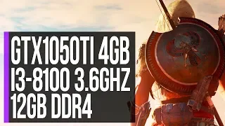Assassin's Creed Origins - Gameplay (GTX 1050 Ti 4GB + i3 8100) [FPS Test]