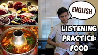 Learn English Without Studying (#3 - Food) 🍔 🍩  🥘  🌮