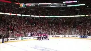 Brent Seabrook OT Series Winning Goal! 5/29/13