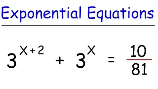 Exponential Equations