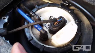 VW Golf Mk4 Fuel Pump replacement