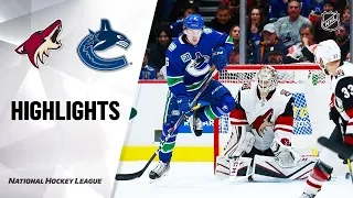 Ванкувер - Аризона / NHL Highlights | Coyotes @ Canucks 1/16/20