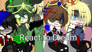 Dreamsmp react to DreamAUS/butterfly react to DreamAUS||ANGST