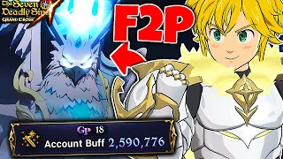 I Challenged the Bird Boss with my new F2P Account! | Seven Deadly Sins: Grand Cross