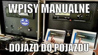 Wpis manualny z inną pracą, wpis manualny i dojazd za granicę. Jakie błędy przy Tachografie VDO?