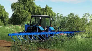 НОВАЯ РУССКАЯ КАРТА! НАЧИНАЕМ РАЗВИВАТЬСЯ В НОВОМ КОЛХОЗЕ! FARMING SIMULATOR 19