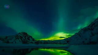 Северное сияние для сна расслабления и медитации | Northern Lights for sleep relaxation, 3 hours