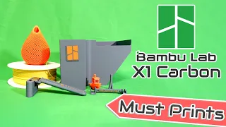 Bambu Lab Must Prints!! (7 Things You Need to Print on Your Bambu Lab X1 Carbon & P1P)