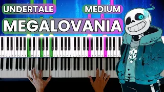 Undertale - Megalovania | Piano Tutorial