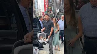 Scotty McCreery takes wife and baby boy to GMA performance! #scottymccreery #countrymusic #trending